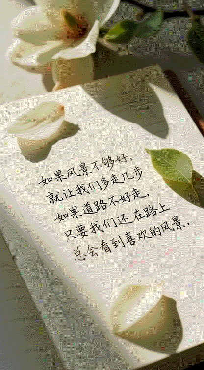 如果風景不夠好